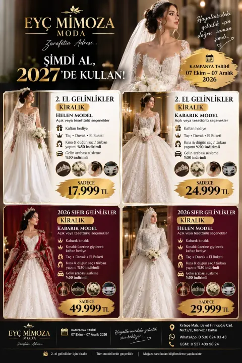 Gelinlikte Kampanya