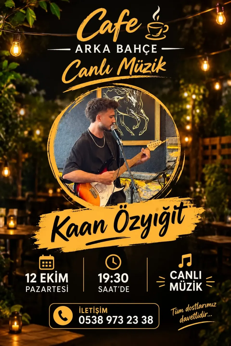 Pazartesi Canlı Müzik Gecesi